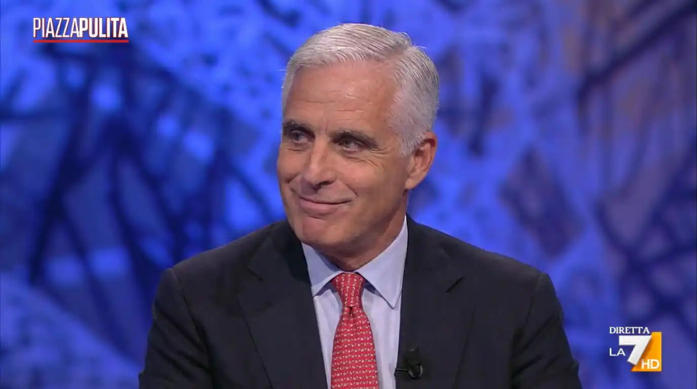 Andrea Orcel in studio a Piazzapulita