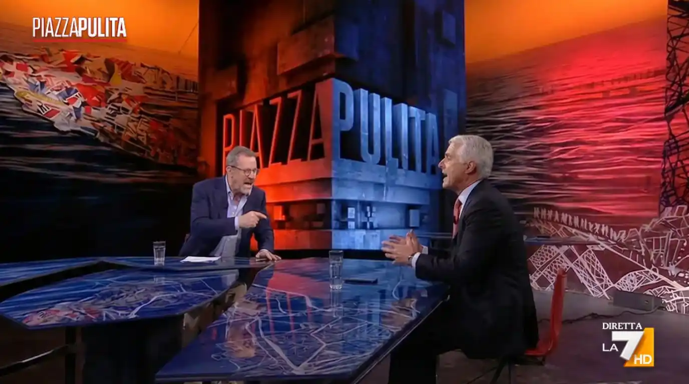 Corrado Formigli a Piazzapulita